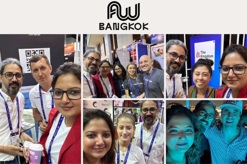 Namastey team at affiliate industry conferences